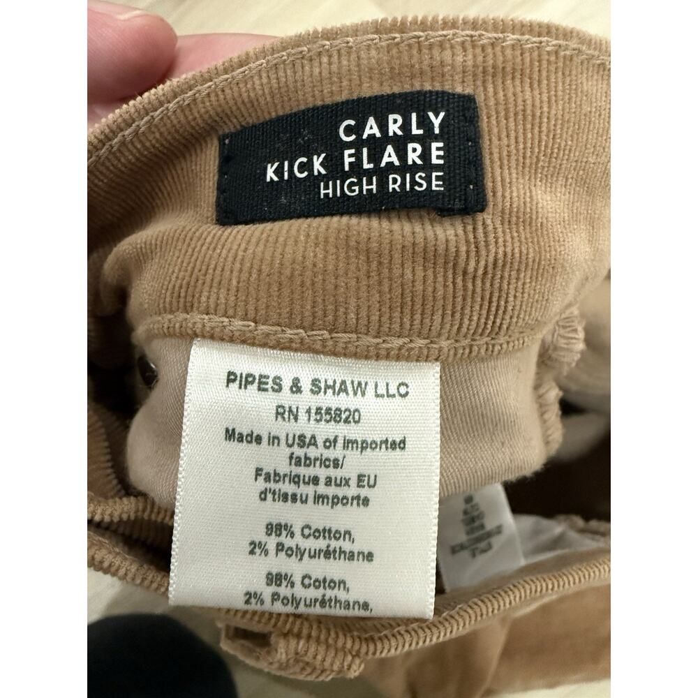 Veronica Beard Carly Kick-Flare High Rise Ankle Jean Size 26 - Picture 4 of 7